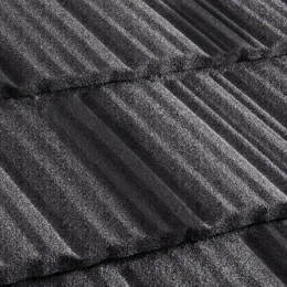 Композитная черепица MetroShake II (антик чёрный)