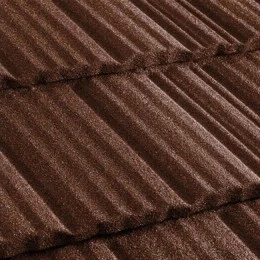 Композитная черепица MetroShake II (бургундия)