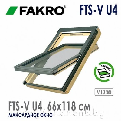 Мансардное окно FAKRO FTS-V 66x118 Мансардное окно FAKRO FTS-V 66x118