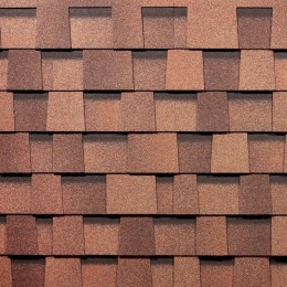 Ламинированная двухслойная черепица DRAGON (Карамель)