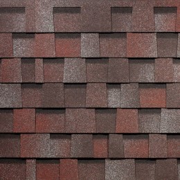 Ламинированная двухслойная черепица DRAGON (слива)