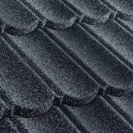 Композитная черепица MetroBond (антик тёмно-серый)