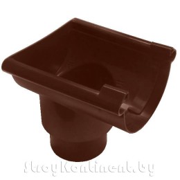 Мурол ПВХ воронка торцевая 80 мм