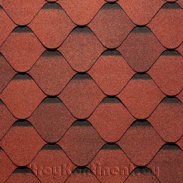 Гибкая черепица Коллекция Ницца (клубника)